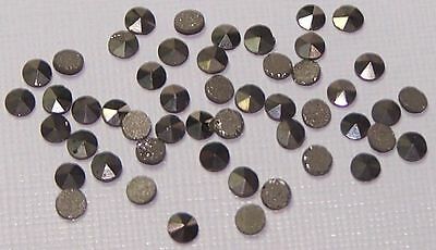 Natural Marcasite Round Cabochon - Bulk Packages Of 50 Loose Stones(0.9mm-2.3mm)