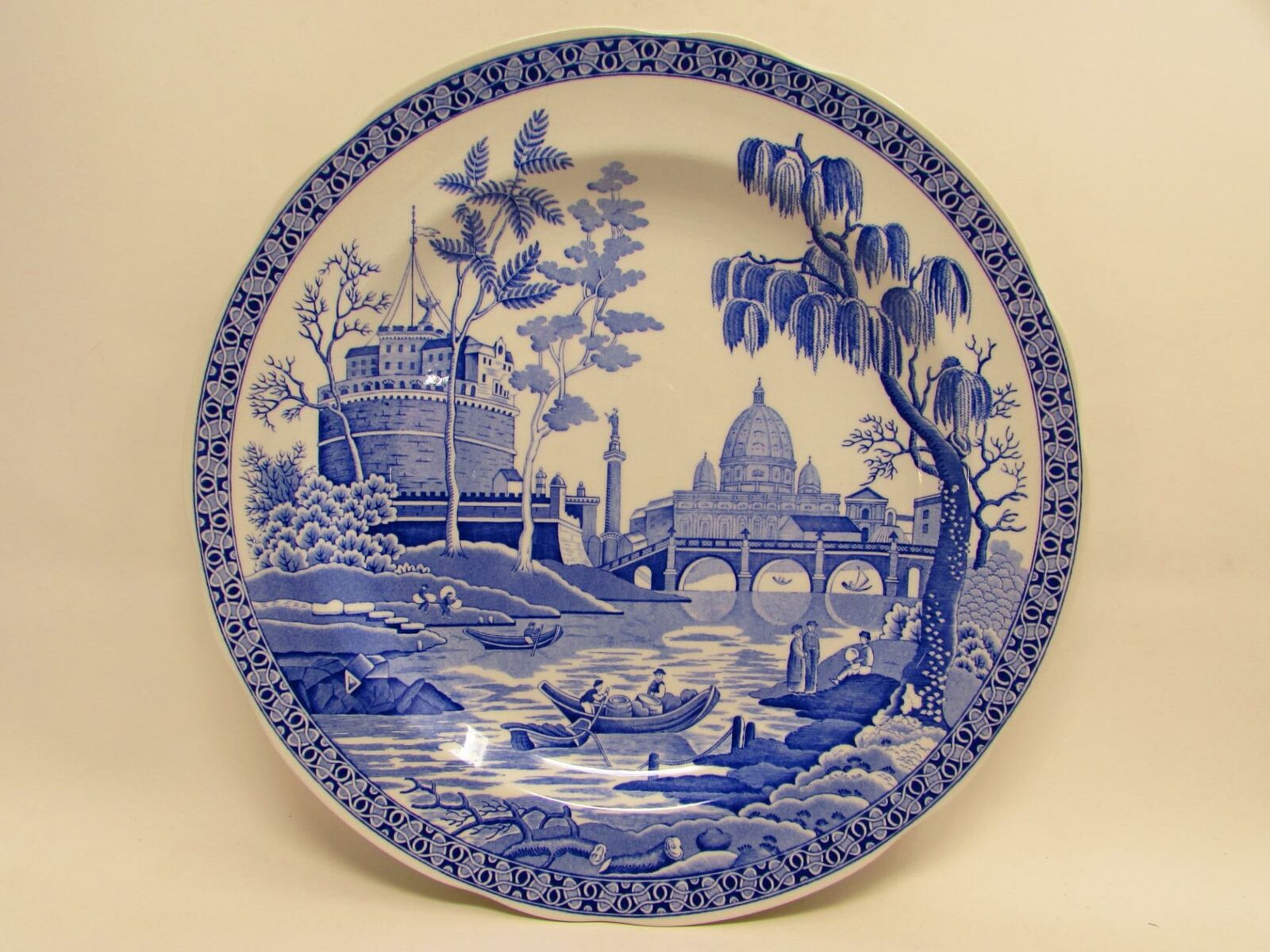 Georgian Collection By Spode Dinner Plate Rome Blue Room Collection L354