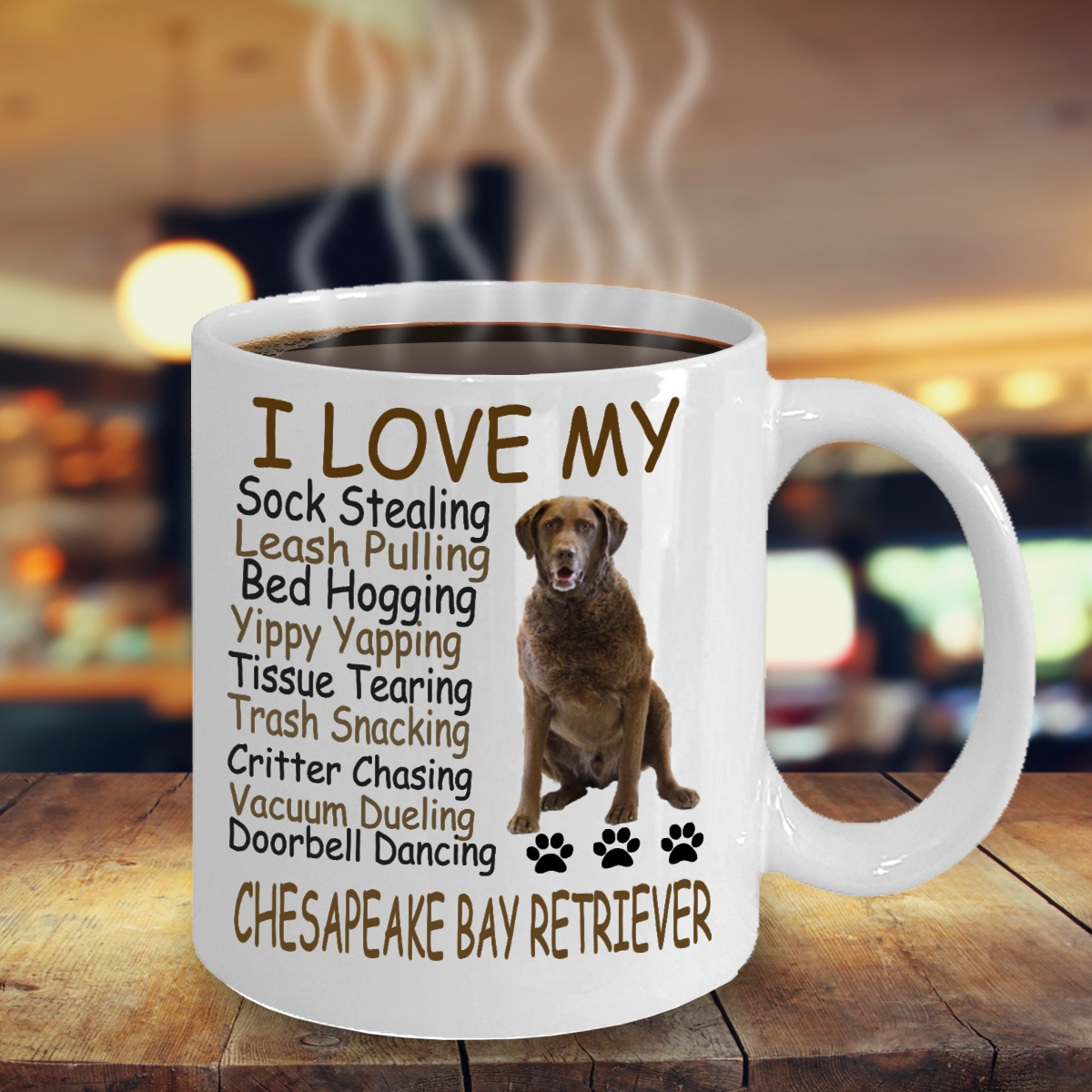 Chesapeake Bay Retriever Dog,chessie,chesapeake,cbr,chesapeake,coffee Mugs,cup