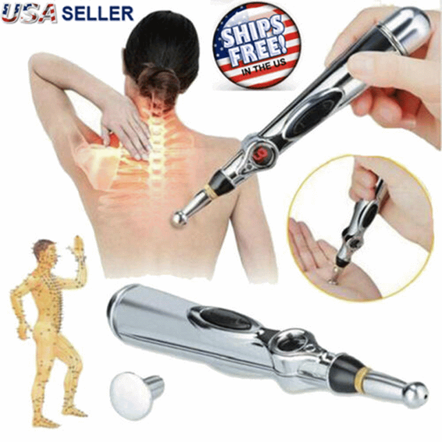 Therapy Electronic Acupuncture Pen Meridian Energy Heal Massage Pain Relief Usa