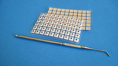 Professional Stainless Steel Probe,acupuncture Ear Seeds120 Pcs & Ear Chart (us)