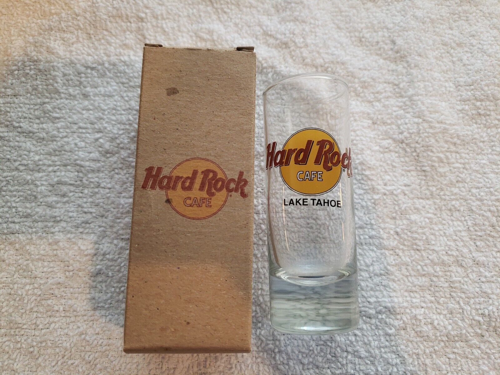Hard Rock Cafe Shot Glass From Lake Tahoe