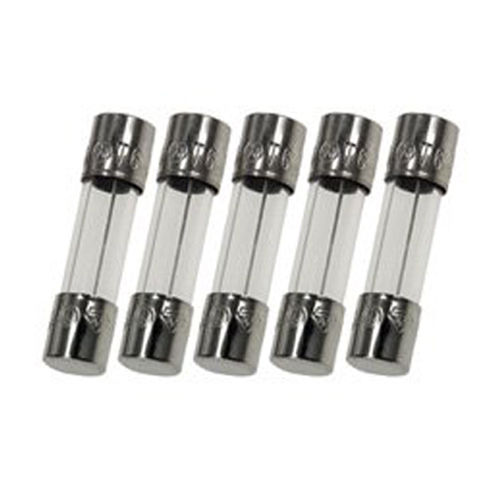 5 X Bussmann Gma 5a 125v Fast Blow (quick Acting) Glass Fuses, 5x20mm, Gma5a, F5