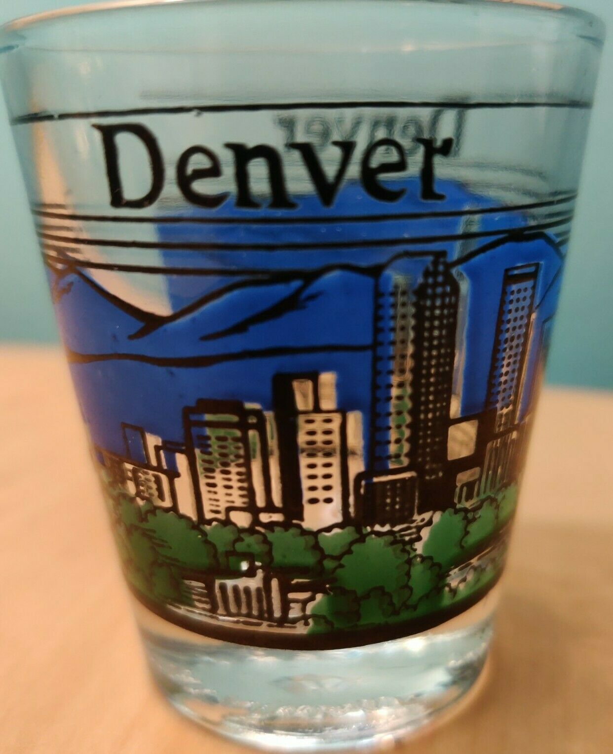 Denver Shot Glass .made In Taiwan #19
