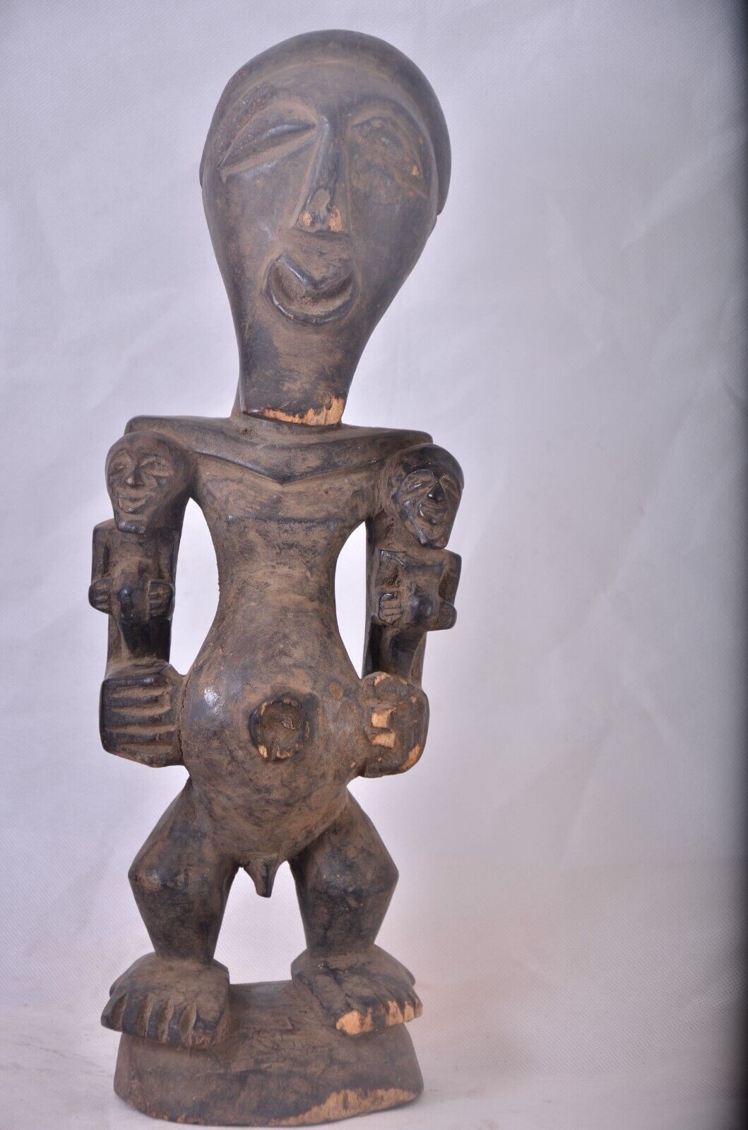 African Art Tribal, Songye Fetish Statue From -drc