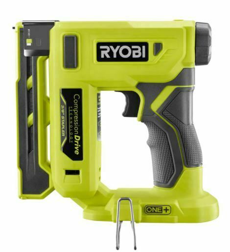 Ryobi P317 18v One+ Cordless Compression Drive 3/8" Crown Stapler Tool Only New