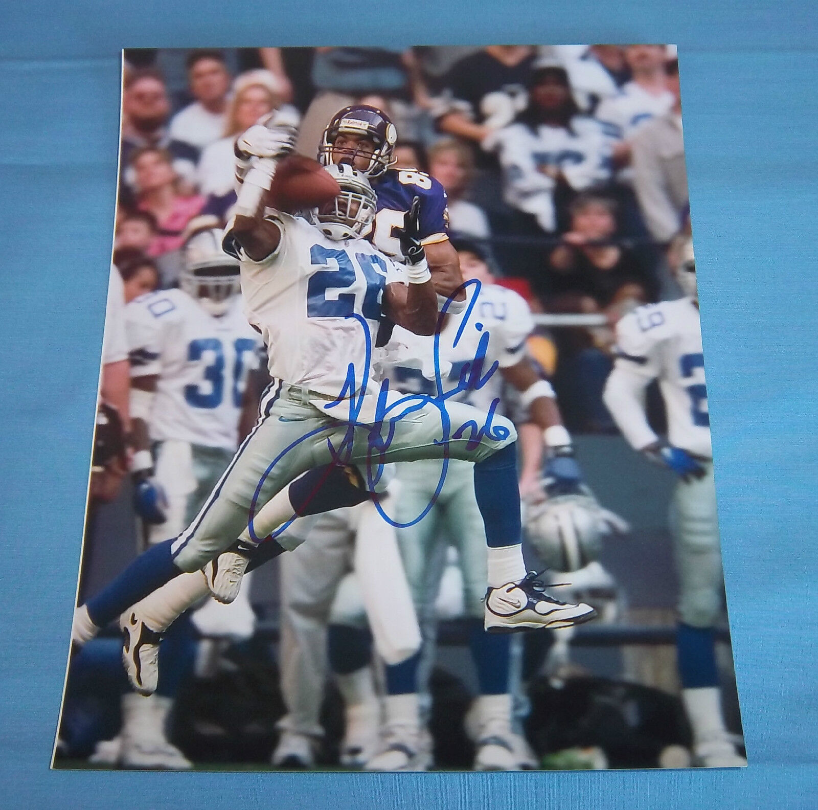 Dallas Cowboys Kevin Smith Signed Autographed 8x10 Photo Texas A&m Super Bowl C