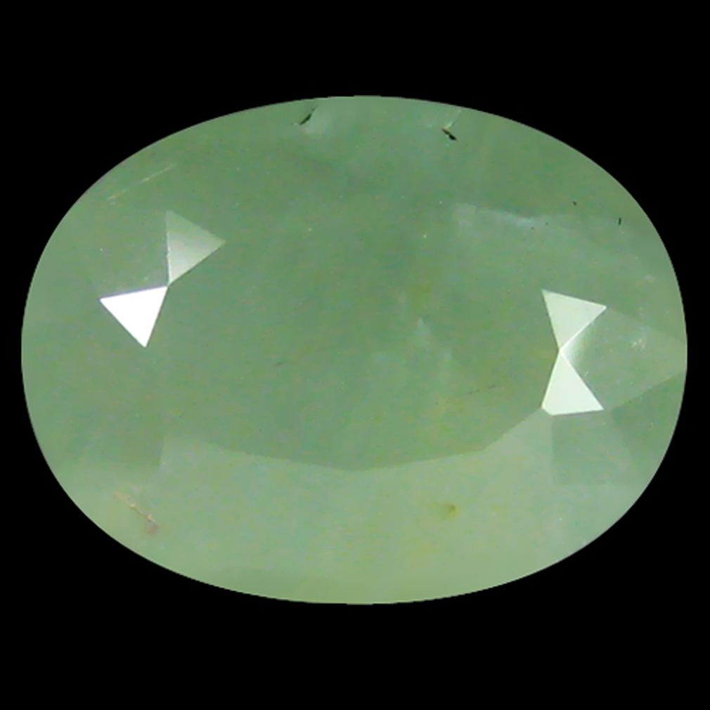 2.86ct Romantic Oval Cut 10 X 8 Mm Aaa Green Blue 100%natural Grandiderite