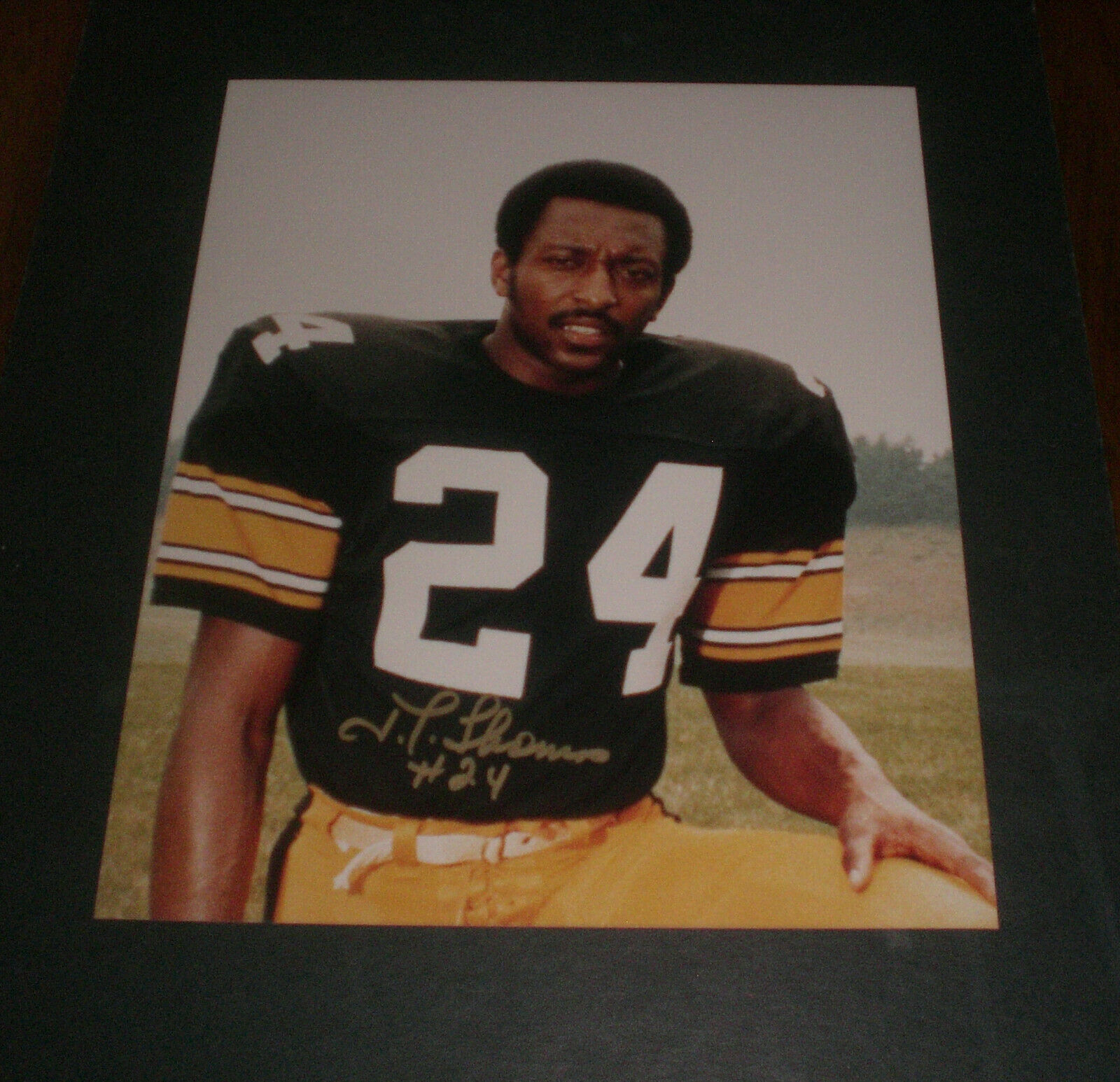 Steelers J. T. Thomas Autographed Signed 8x10 W/coa
