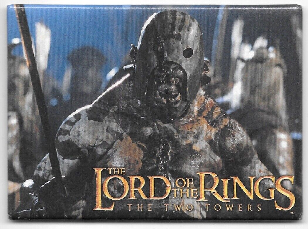 The Lord Of The Rings The Two Towers Uruk-hai Refrigerator Magnet 2002 Unused