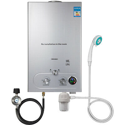 18l Hot Water Heater Upgrade Type Propane Gas 5gpm On-demand Boiler Shower