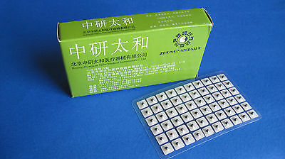 New Acupuncture Vaccaria Ear Seeds 600 Pcs With English Ear Charts ( Us Seller )