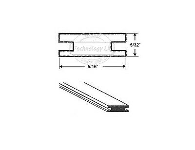 H-type Flexible Magnetic Insert Strip For Framed Swing Shower Doors - 84" Long