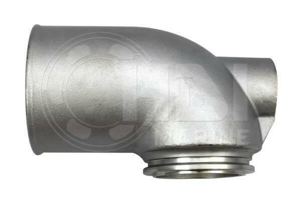 Vb Stainless Steel Mixing Elbow Replaces Yanmar Lh 119773-13500