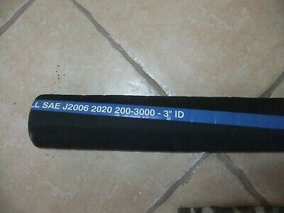 3" Id  Marine Boat Wet Exhaust Hose Softwall Premium Mpi Brand  Per Inch