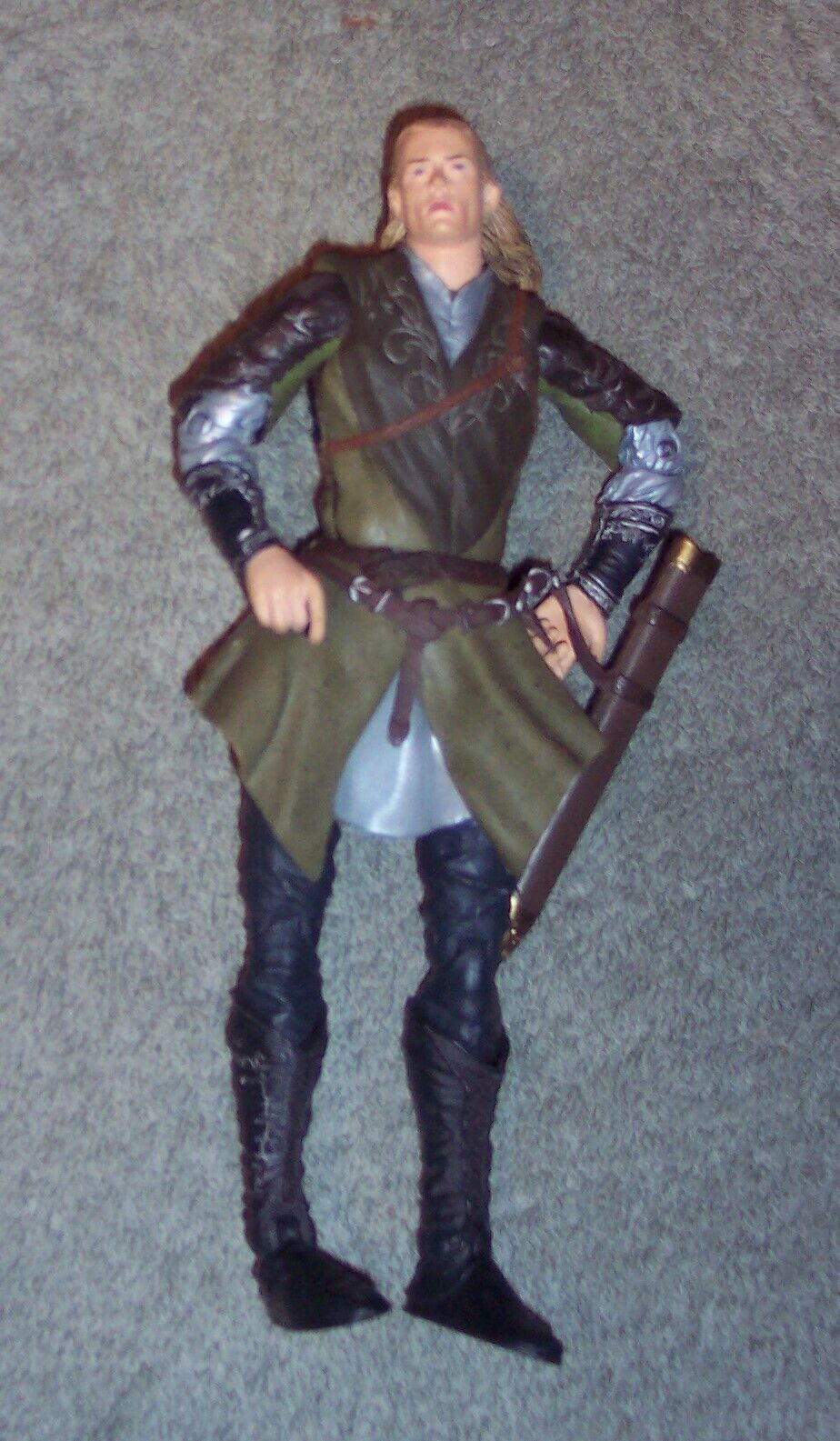 7" Lord Of The Rings Two Towers Action Figure Legolas 2002 Toy Guc