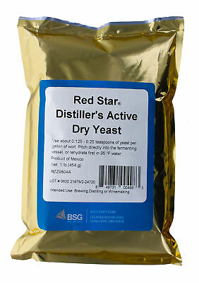 Red Star Distiller's Yeast (dady), 1 Lb. Bulk